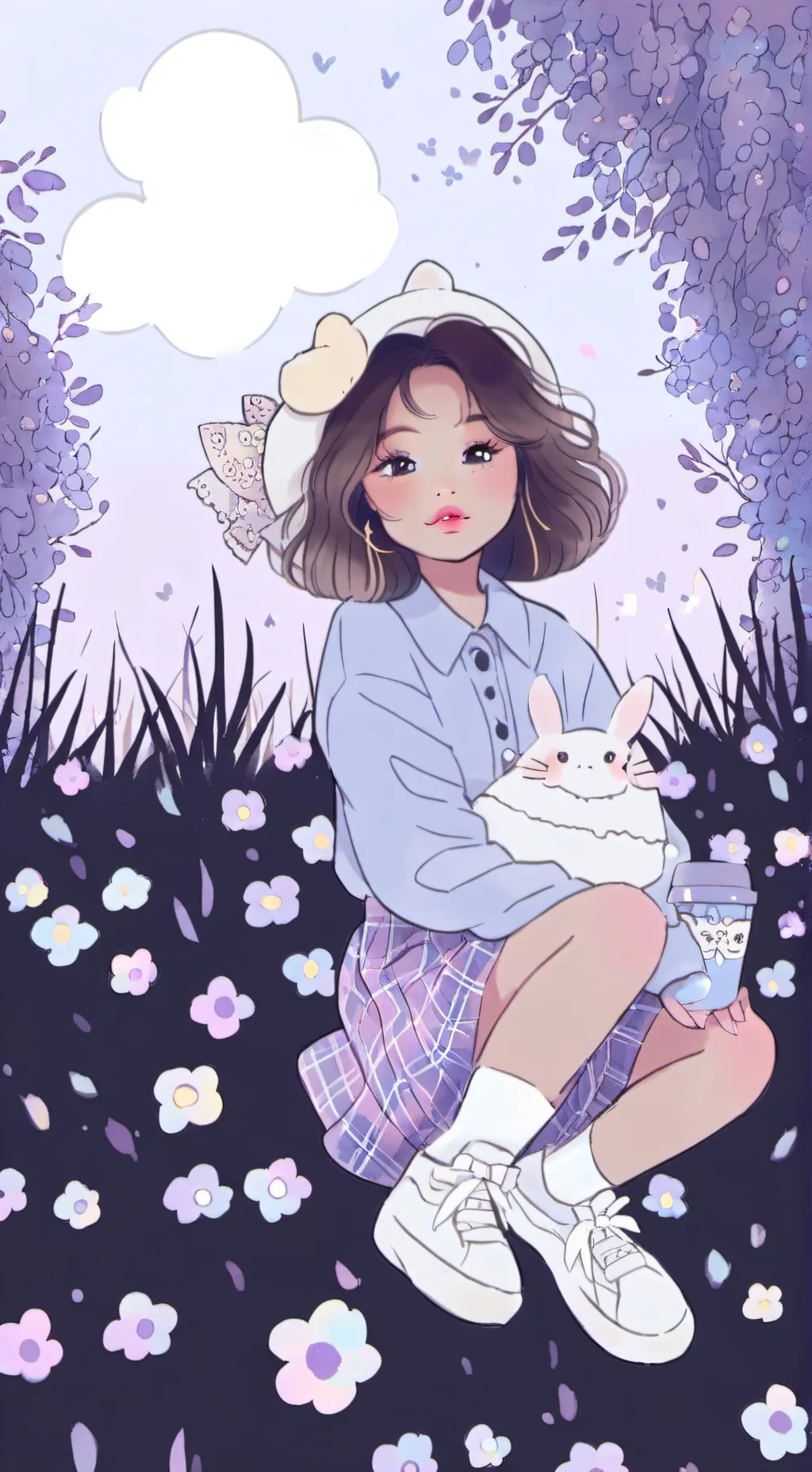 ai character: kirishima  background