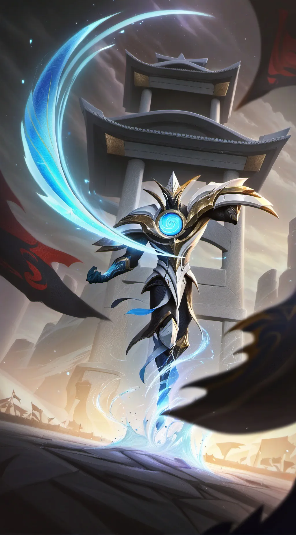 ai character: sun snaps background