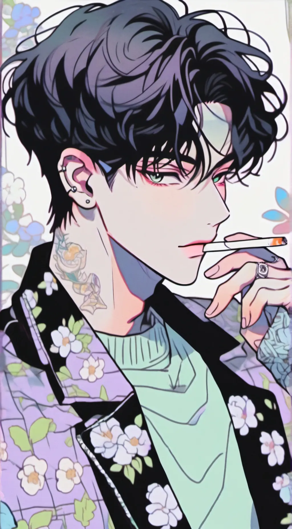 ai character: Jacob  background