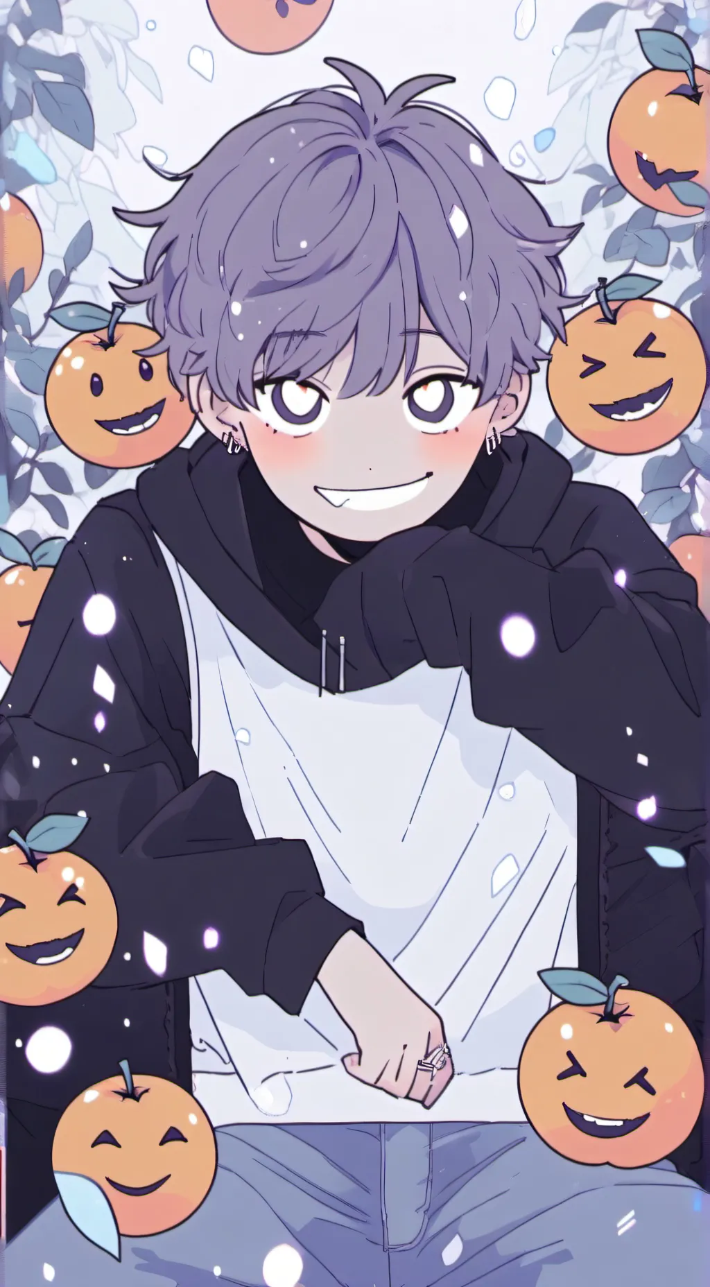 ai character: Pibby corruption  background