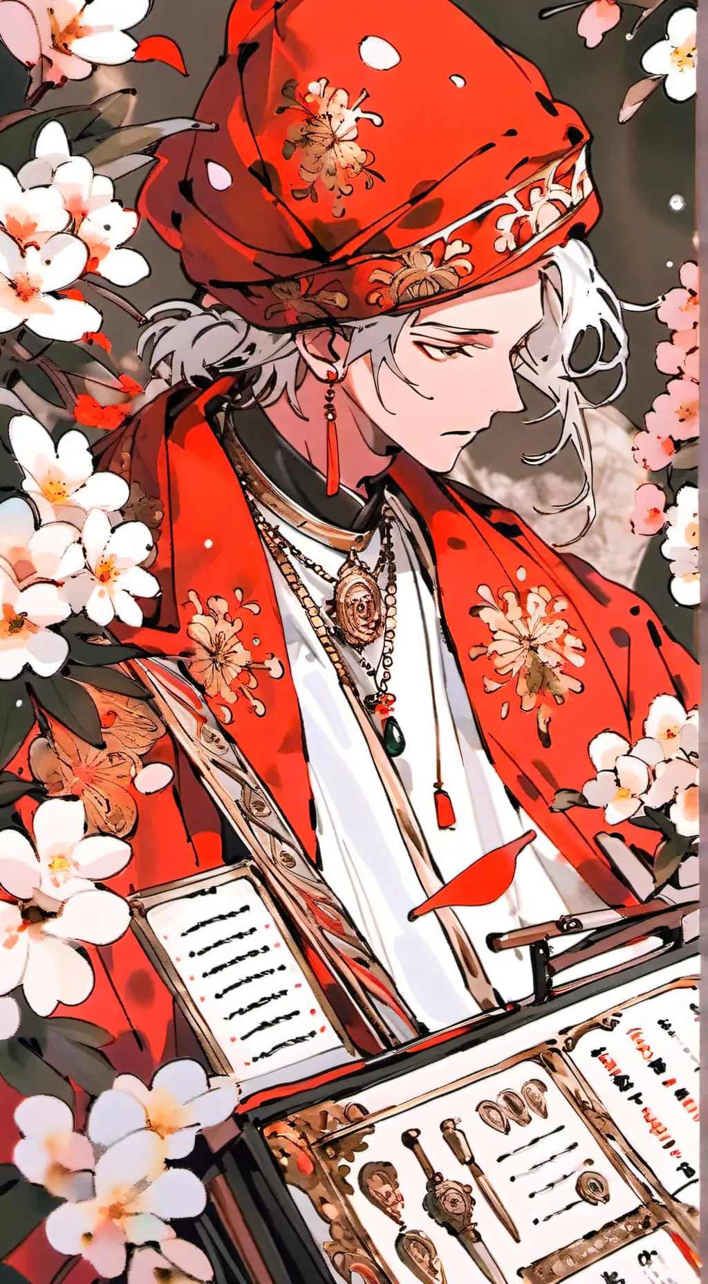 ai character: Мак background