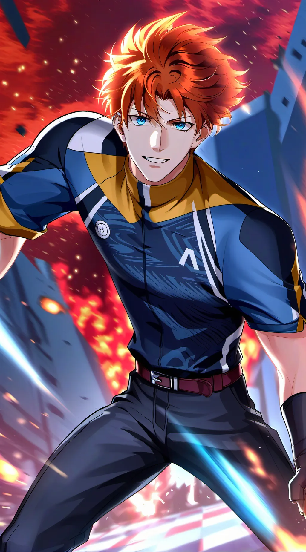 ai character: Bakugou background