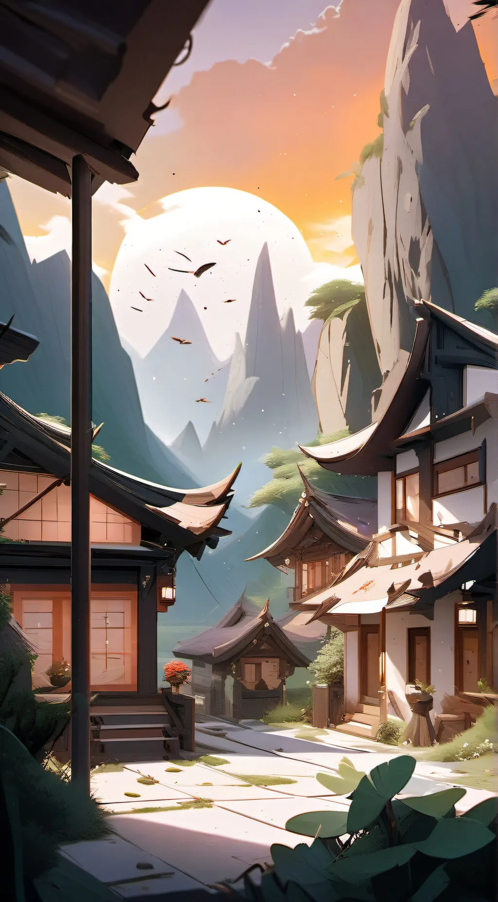 ai character: Kipo and TAOWB background