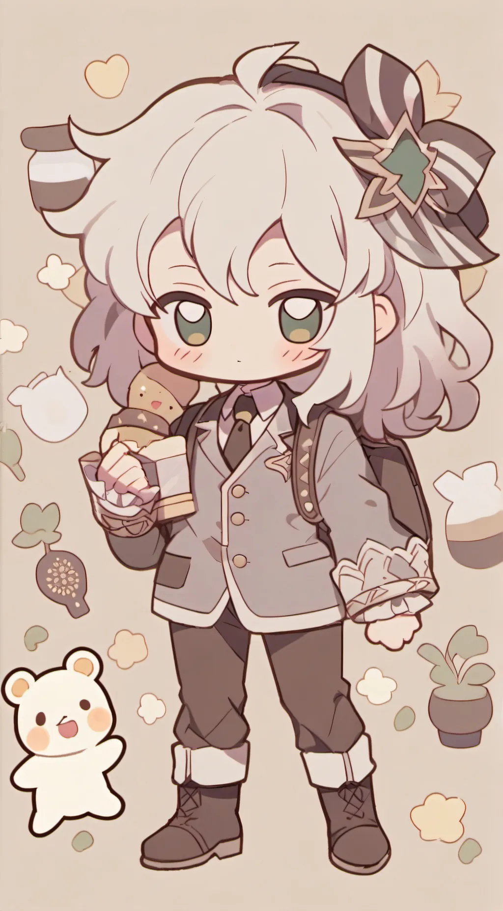 ai character: Dekutodorokibakgou background