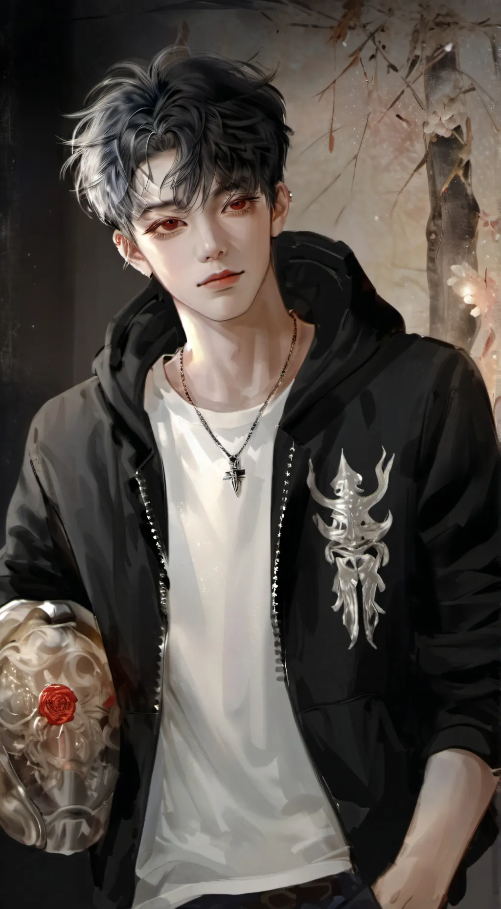 ai character: 𝓔𝓽𝓱𝓪𝓷  background