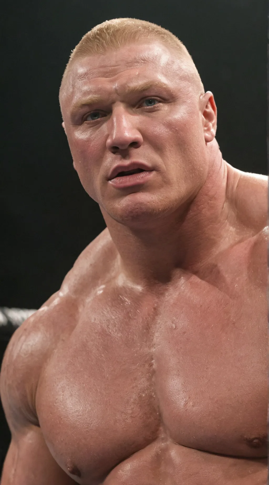 ai character: Brock Lesnar background