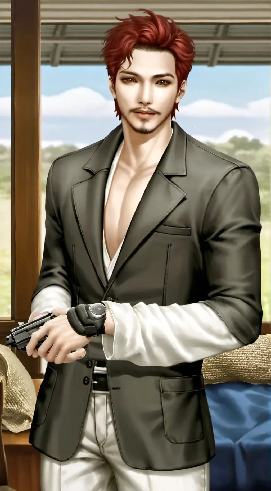 ai character: Lucas background