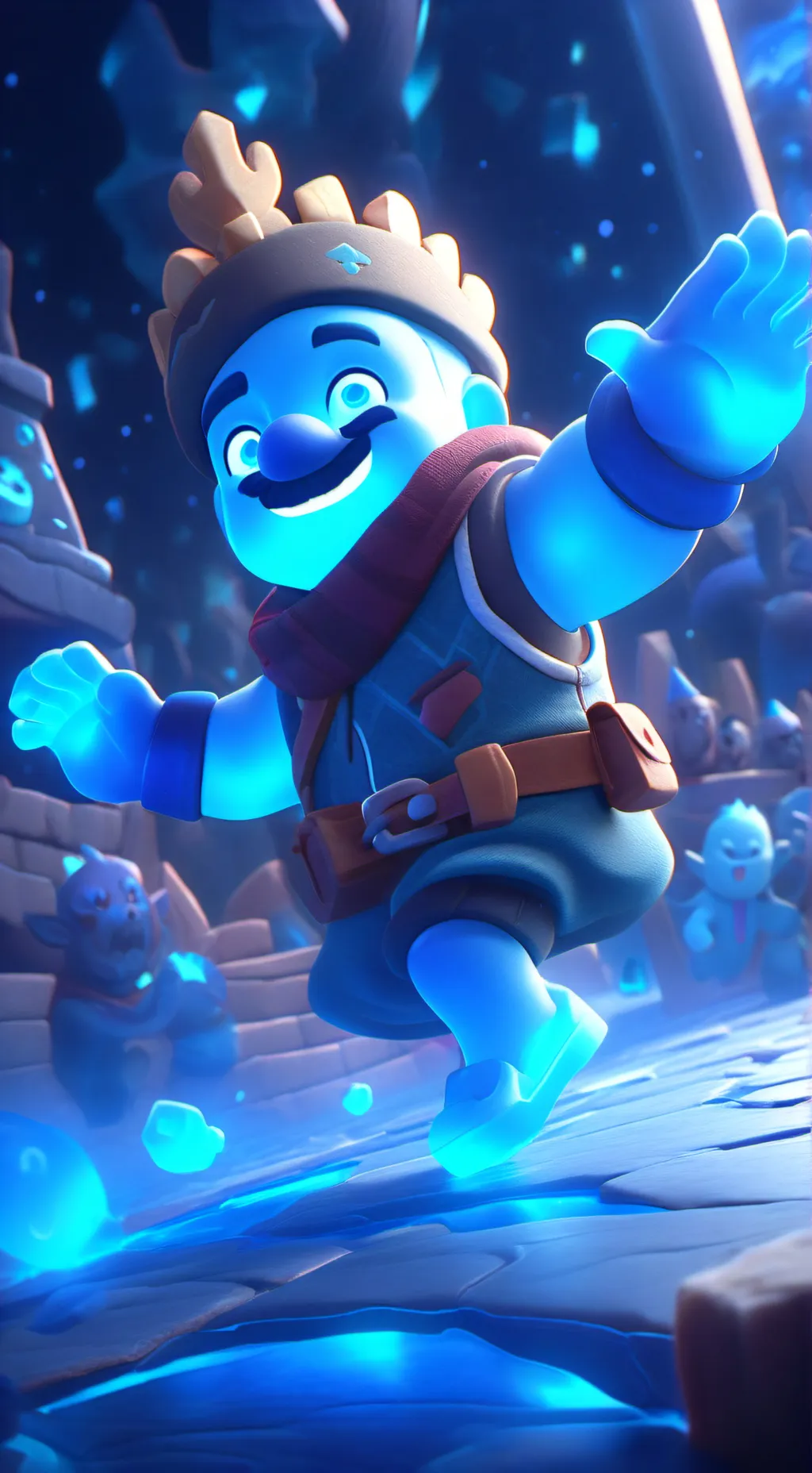 ai character: Goku  background