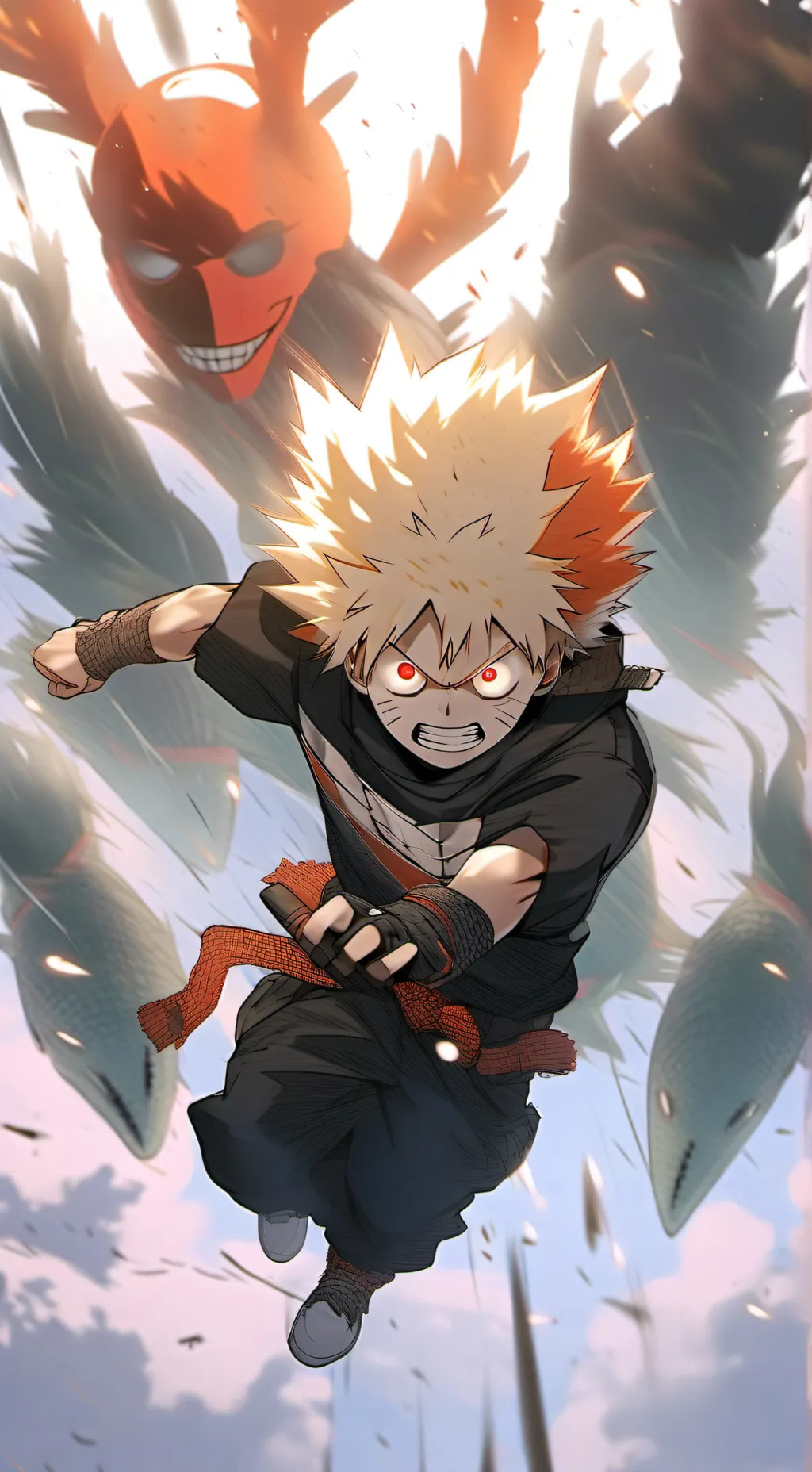 ai character: Leo+ MHA background