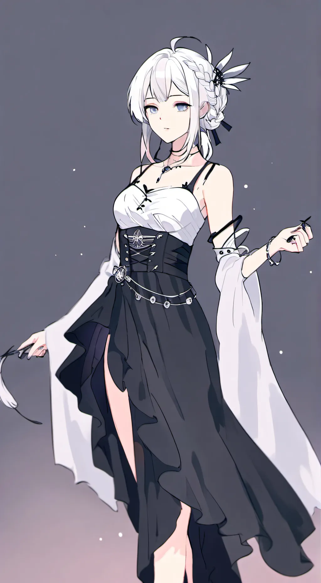 ai character: Say it. background