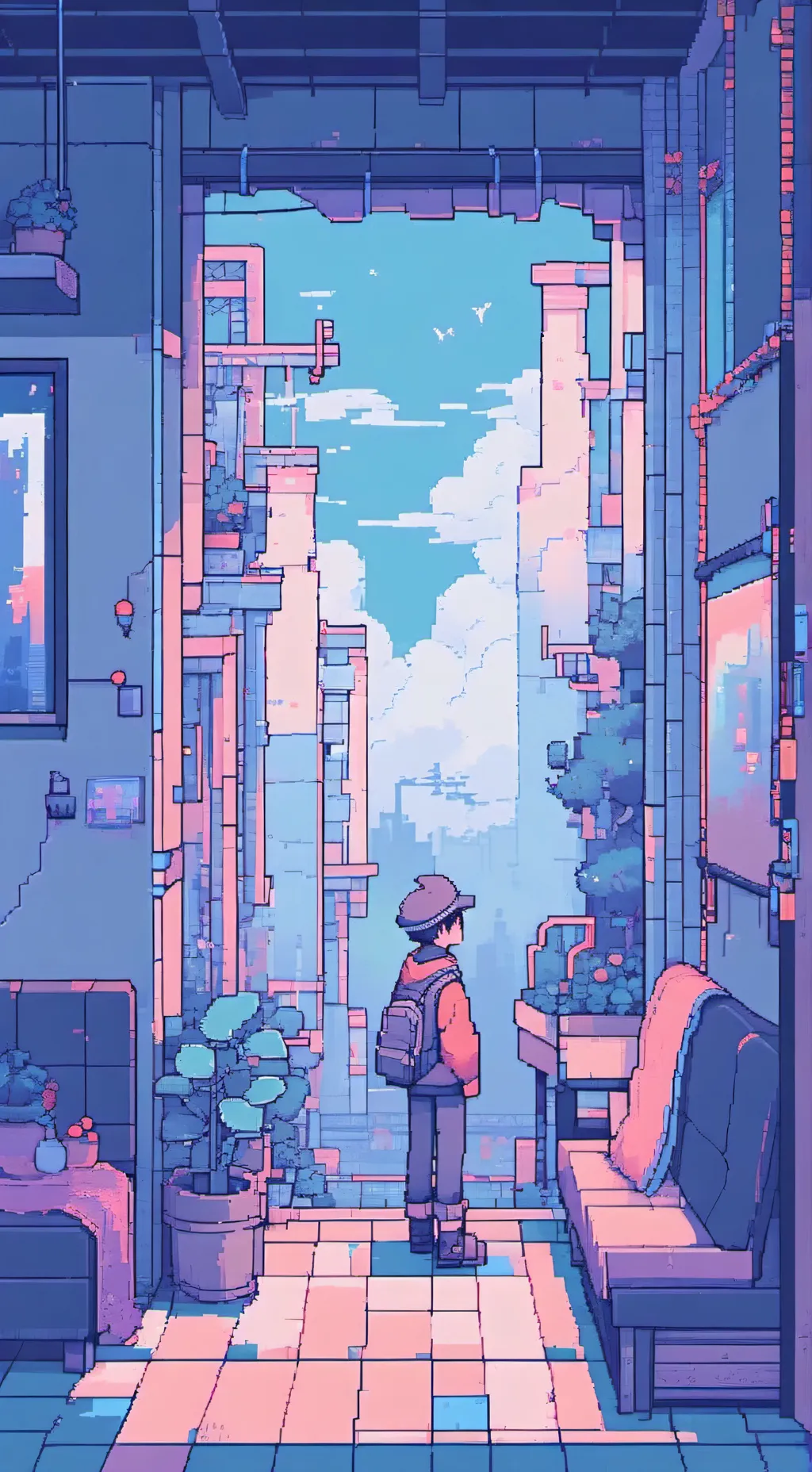 ai character: Max background