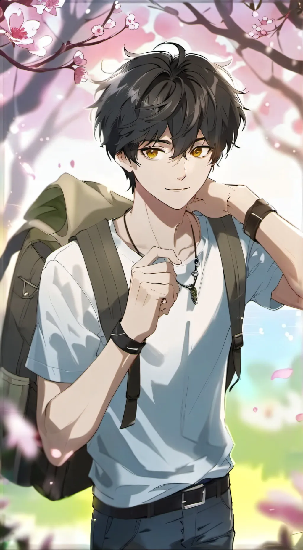 ai character: Cross Sandford  background