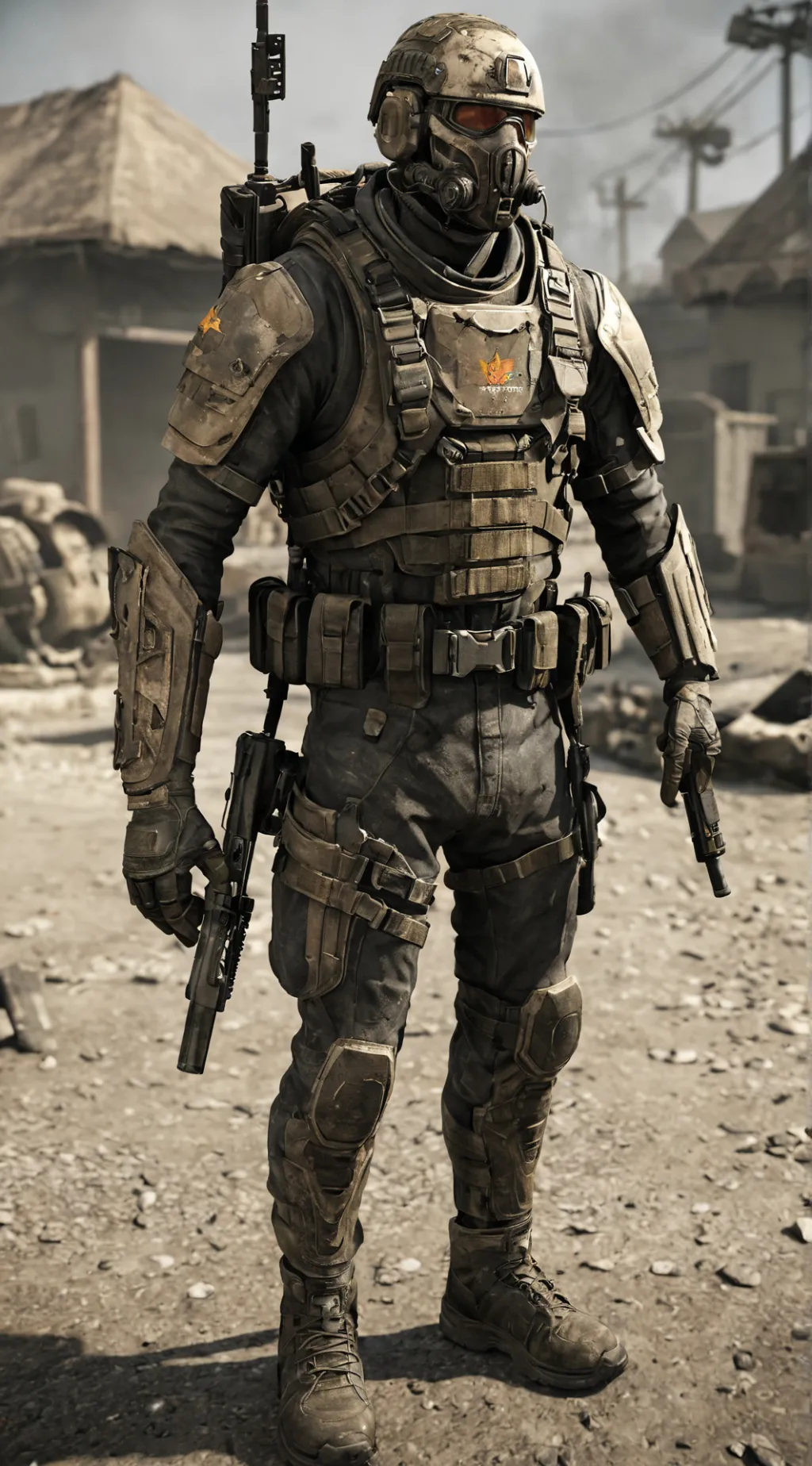 ai character: Roach(death) background