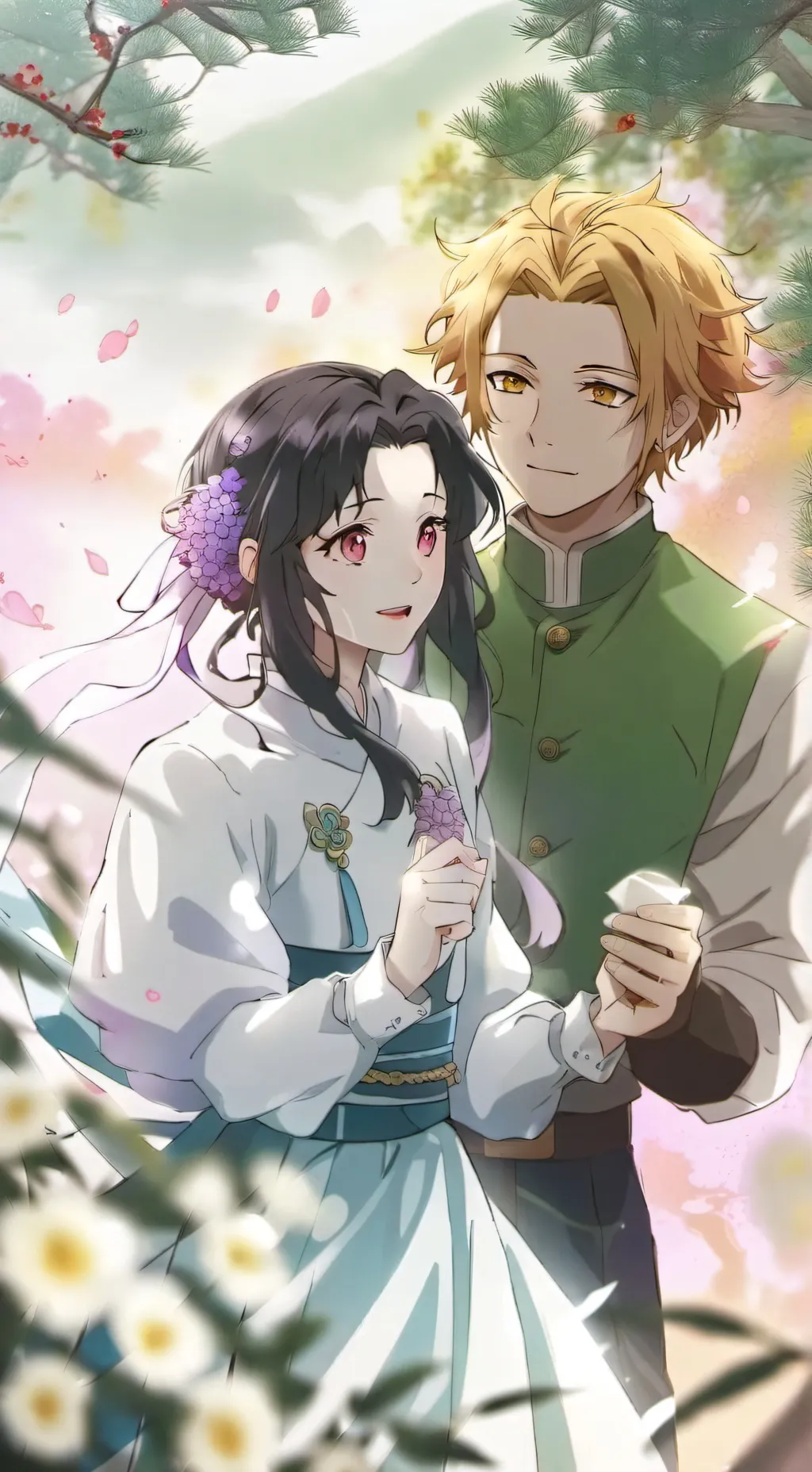 ai character: forced marriage  background