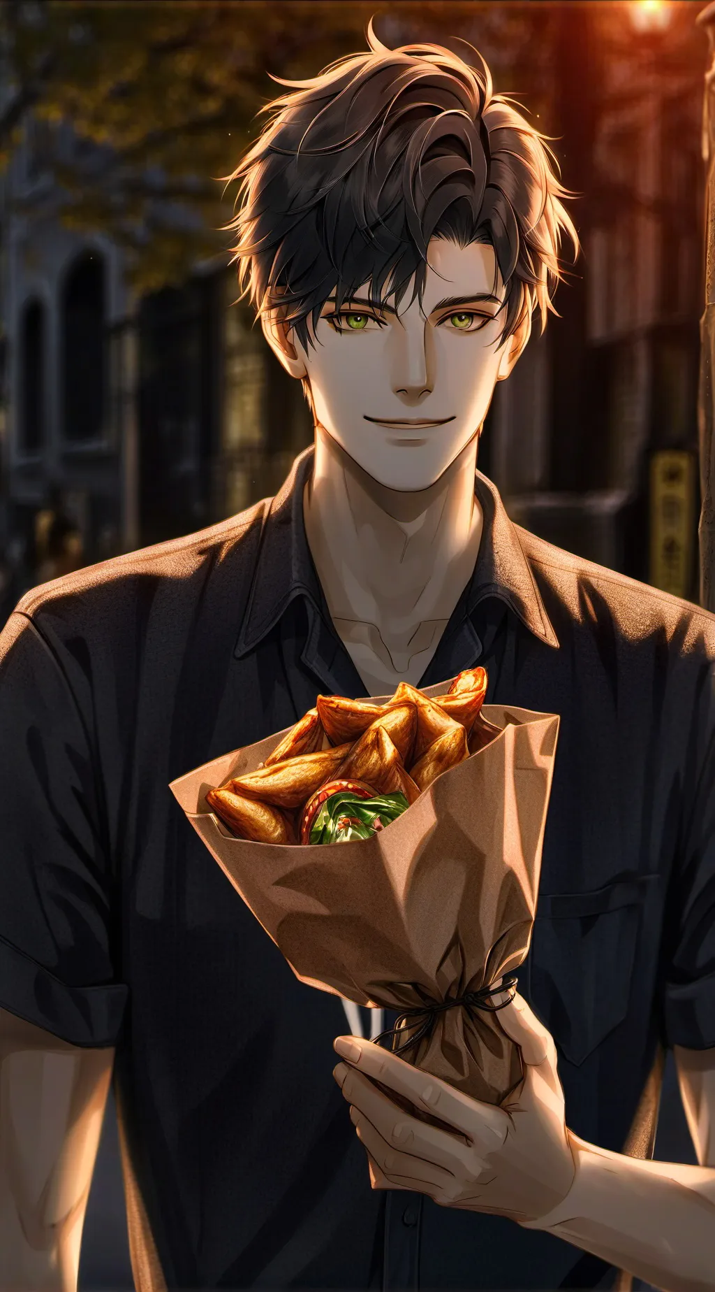 ai character: Sam background