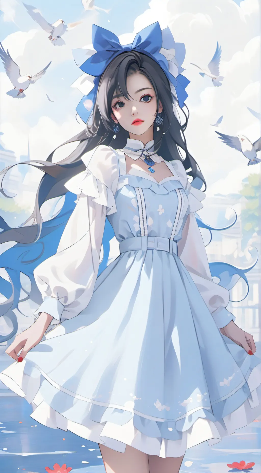 ai character: estrella  background