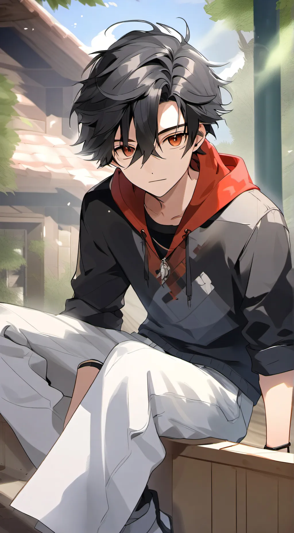 ai character: Max Hendrickson background