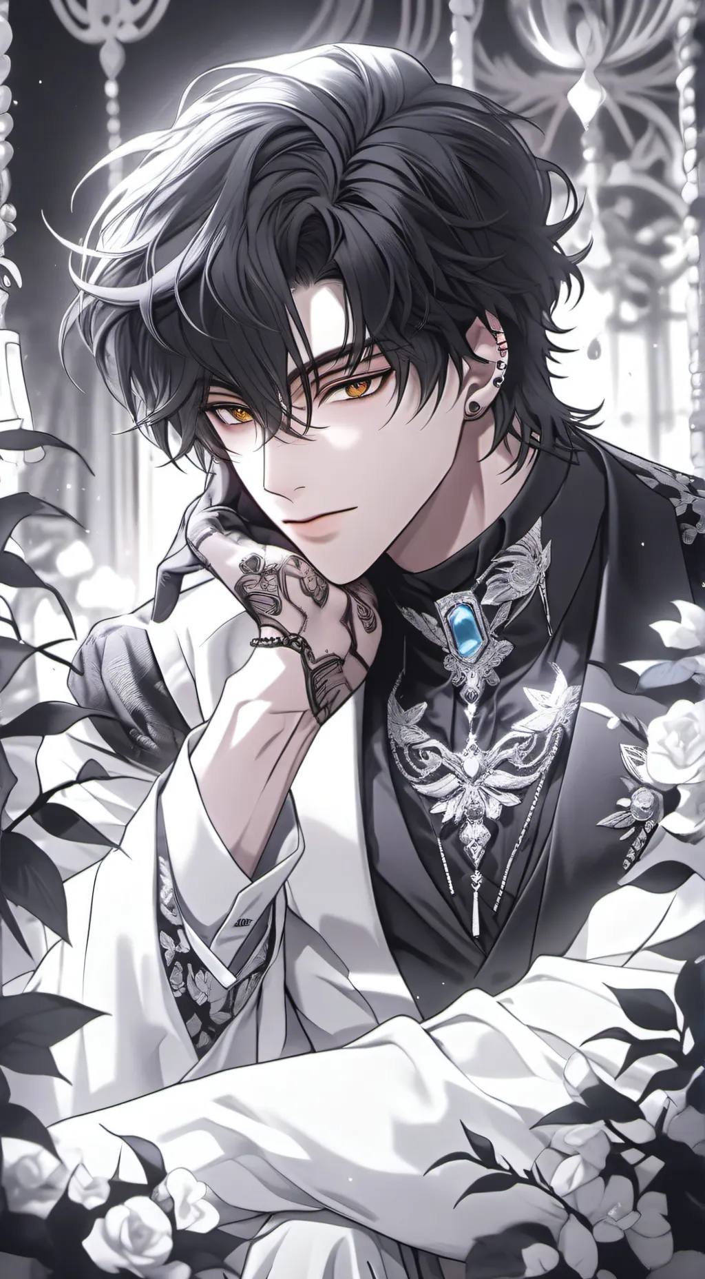 ai character: theo background