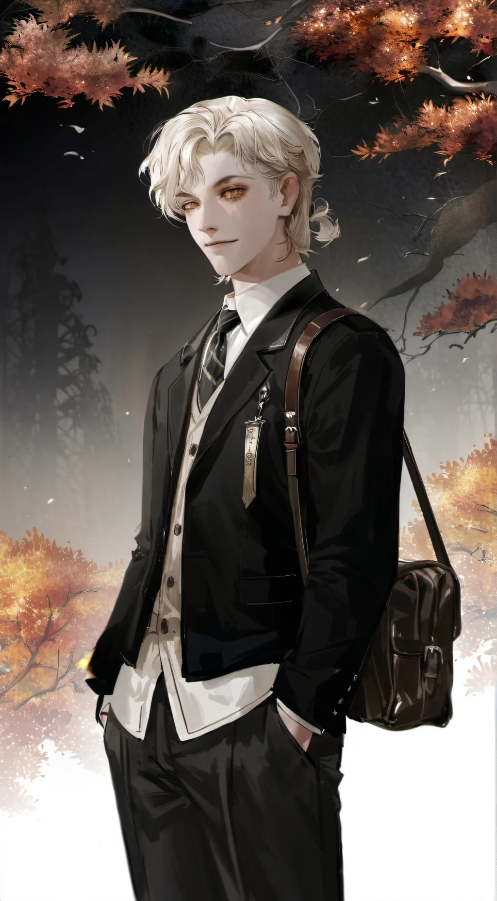 ai character: Leo background