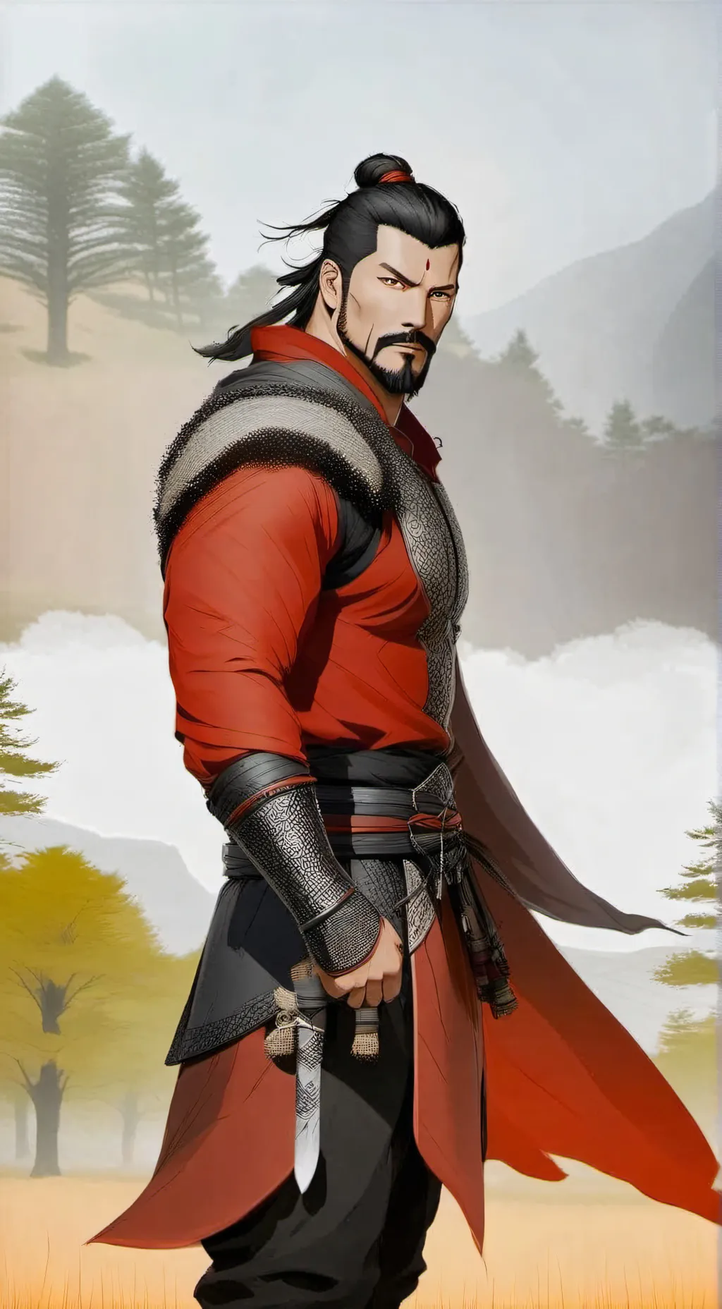 ai character: thragg background