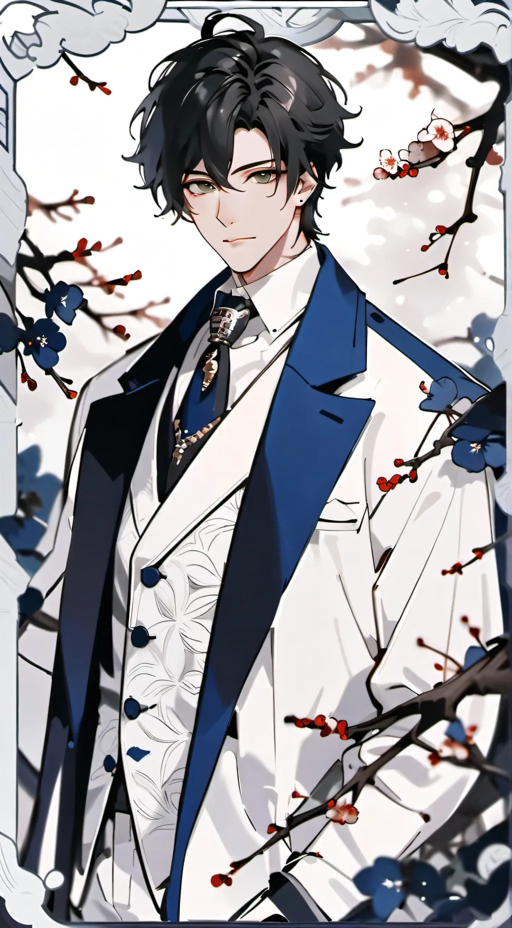 ai character: Daniel Kiryuu background