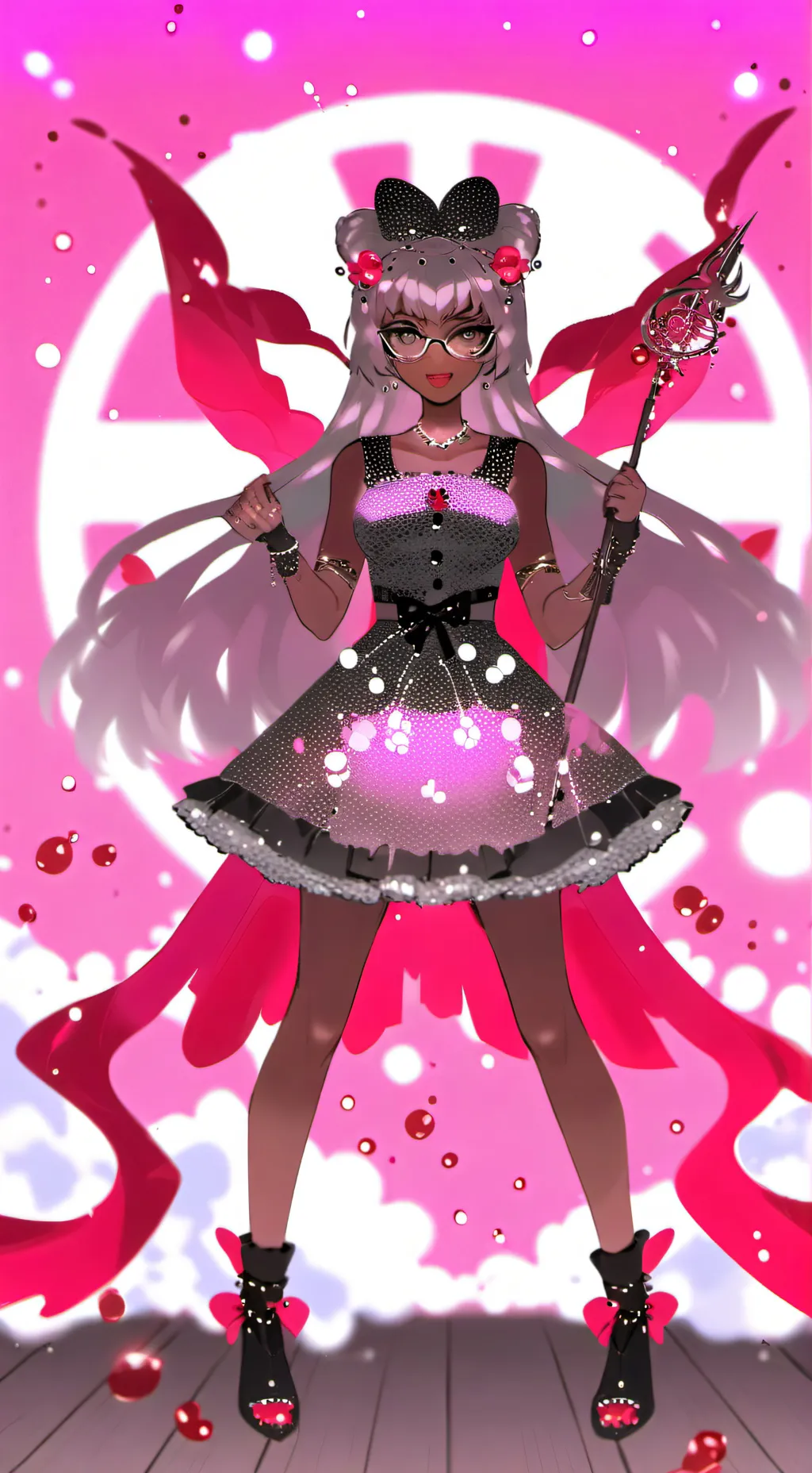 ai character: trapped in a room background