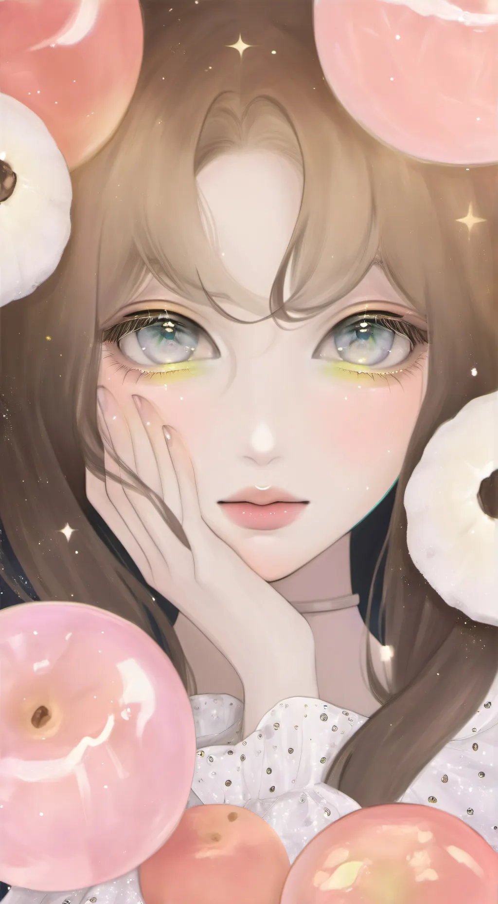 ai character: Song lyrics background