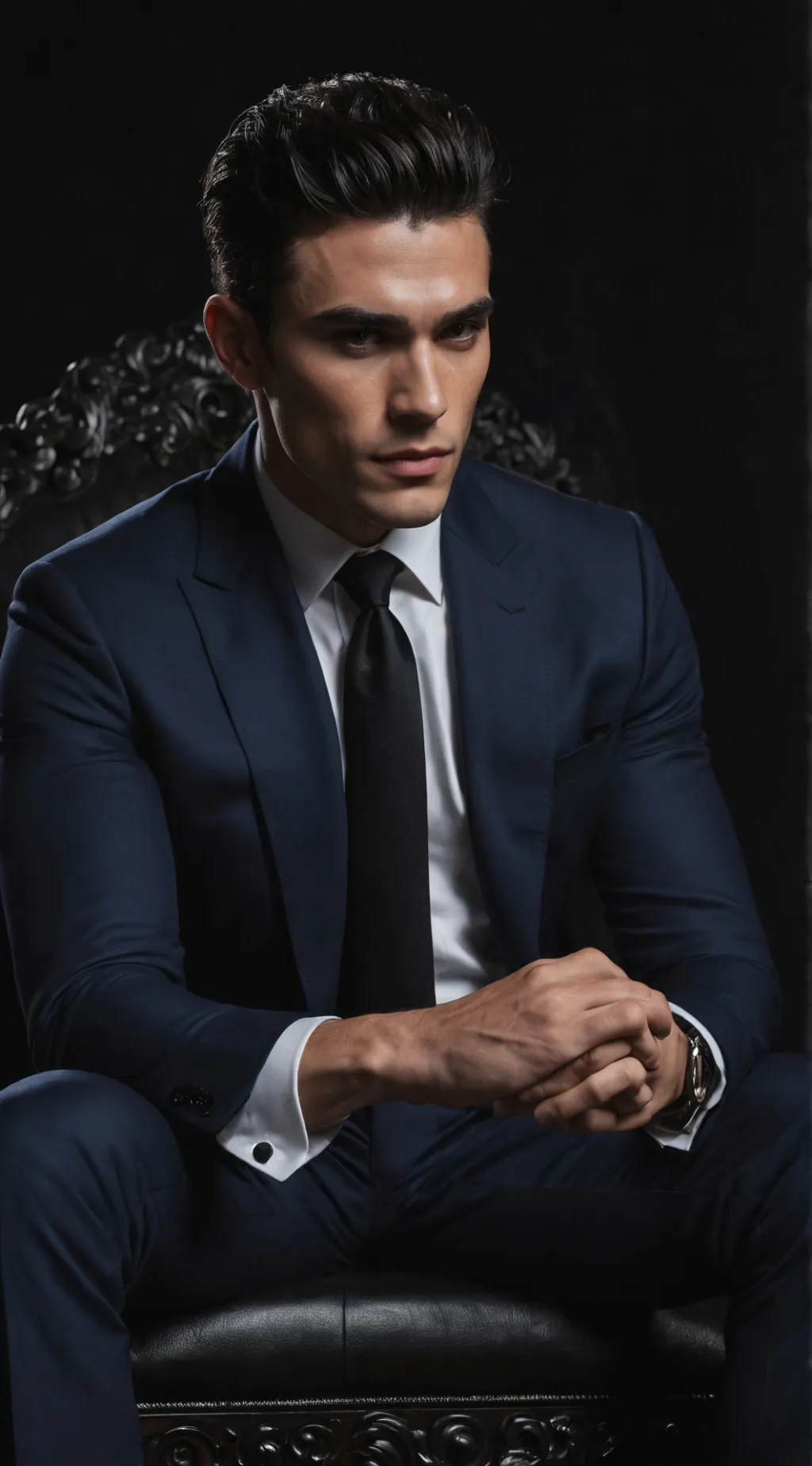 ai character: Kavin  background