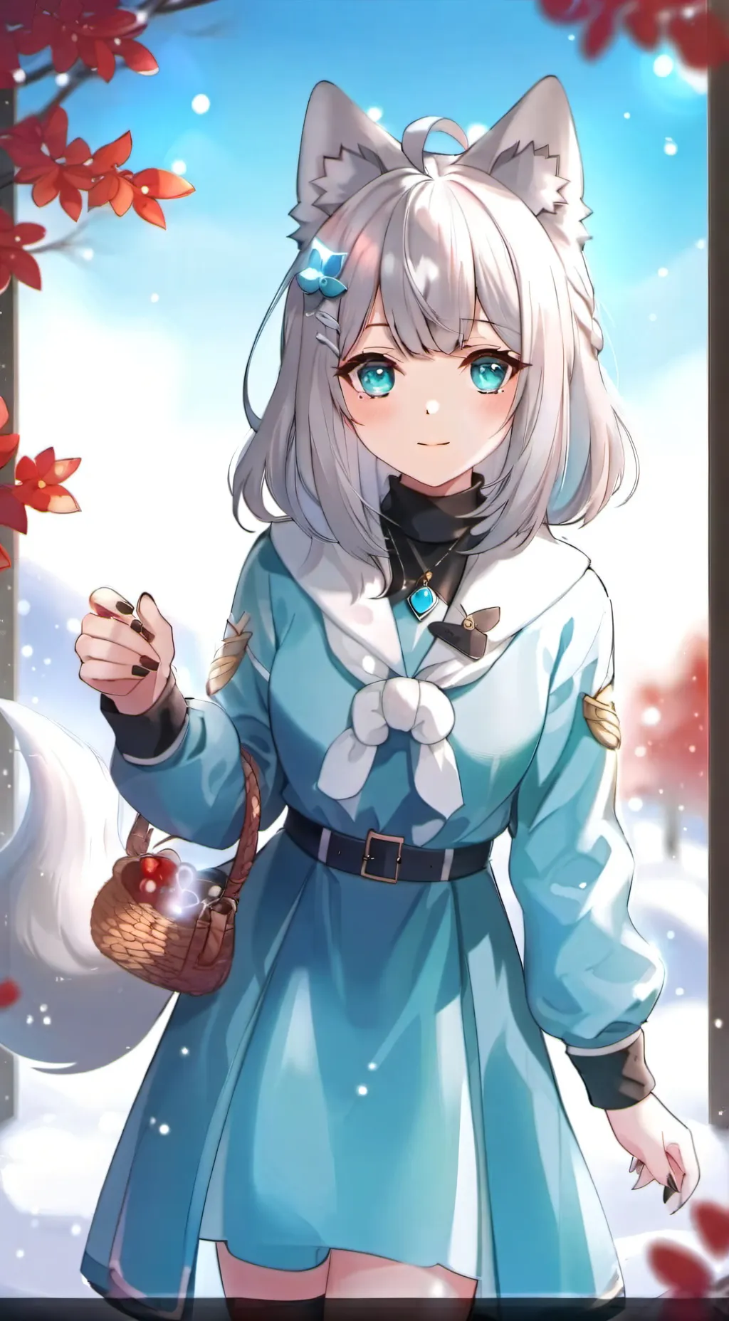 ai character: Lily background