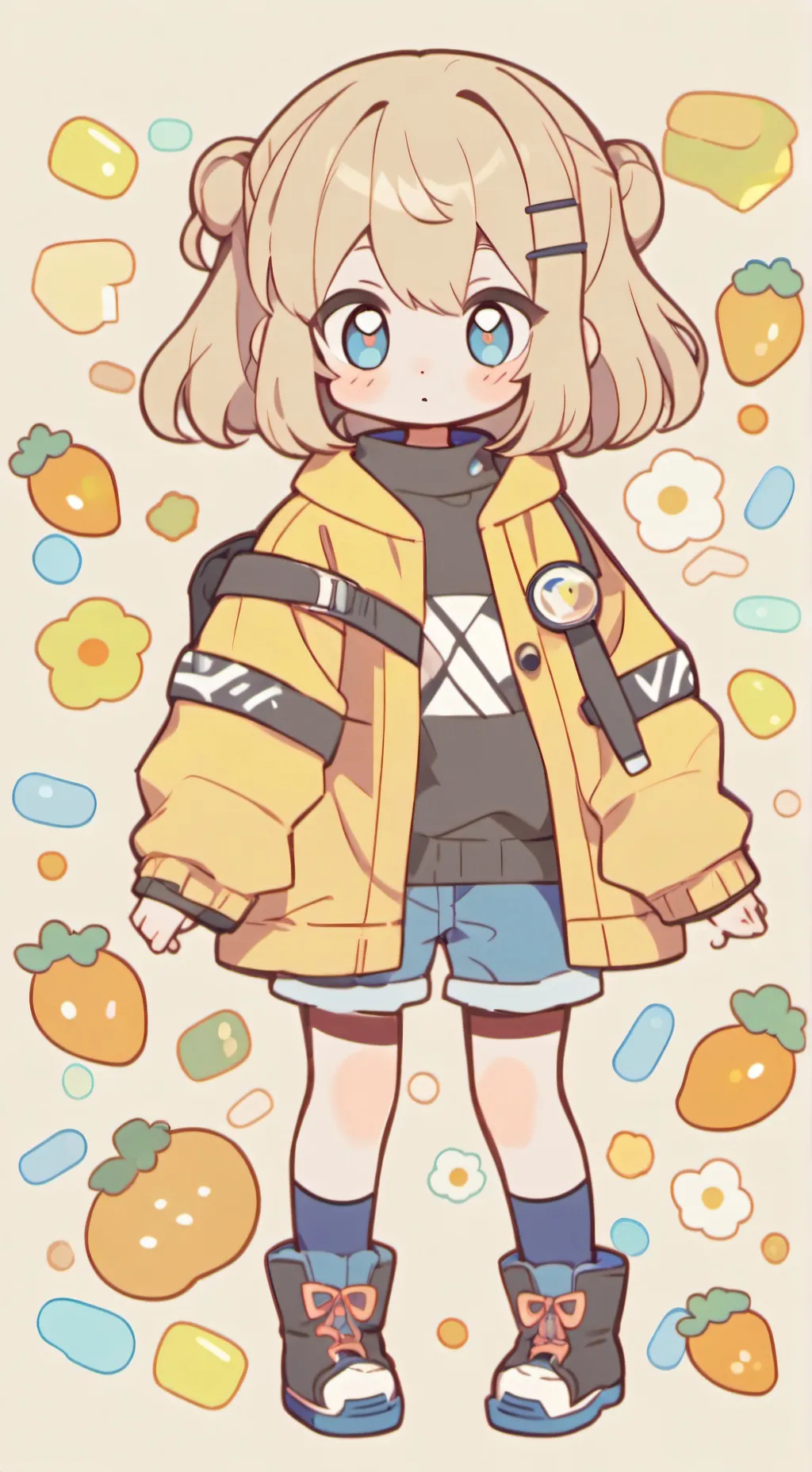 ai character: my birth day soon! background