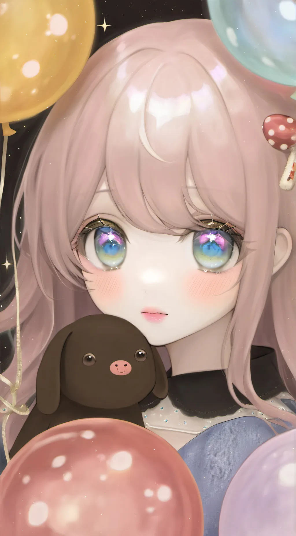 ai character: NEWS! background