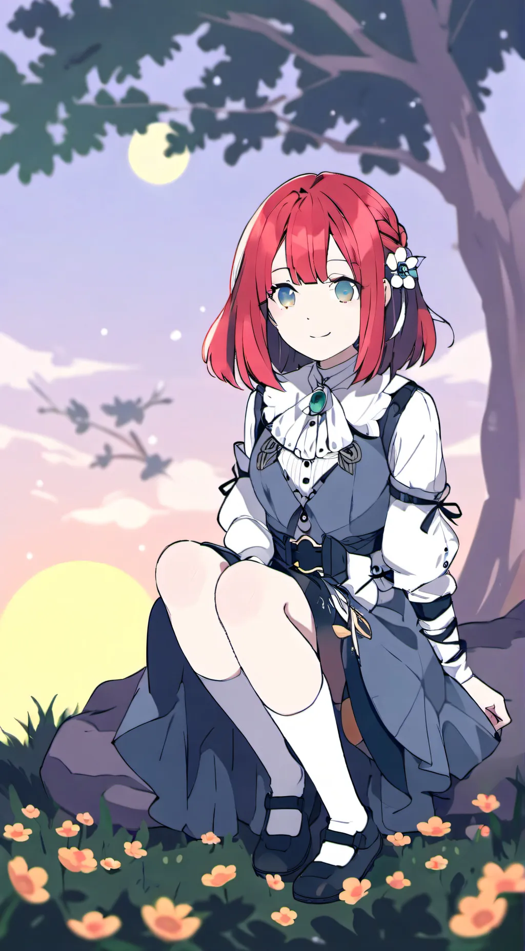 ai character: Ash background