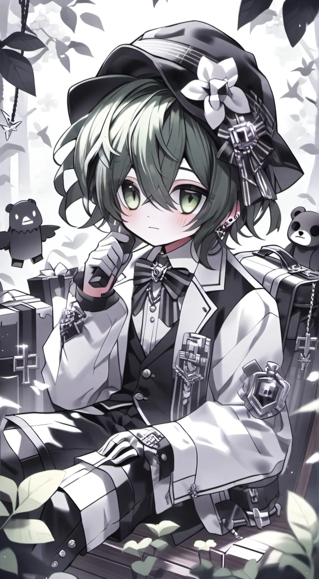 ai character: Morgan Gaya background