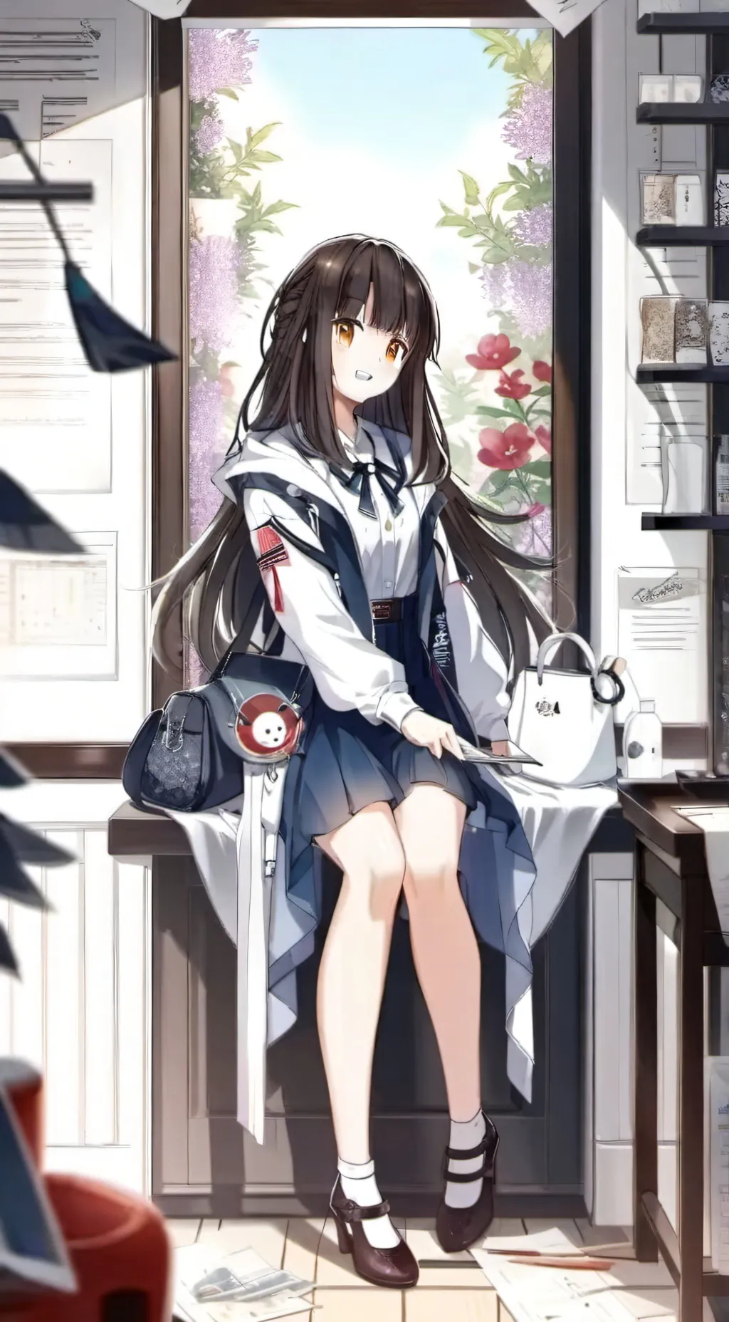 ai character: Nora background