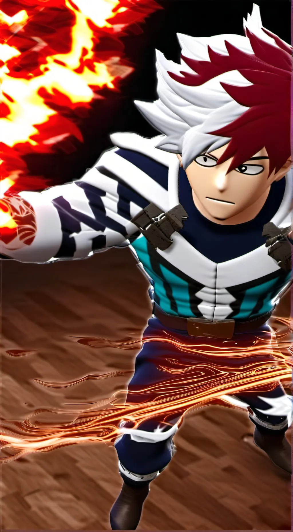 ai character: susanims todoroki  background