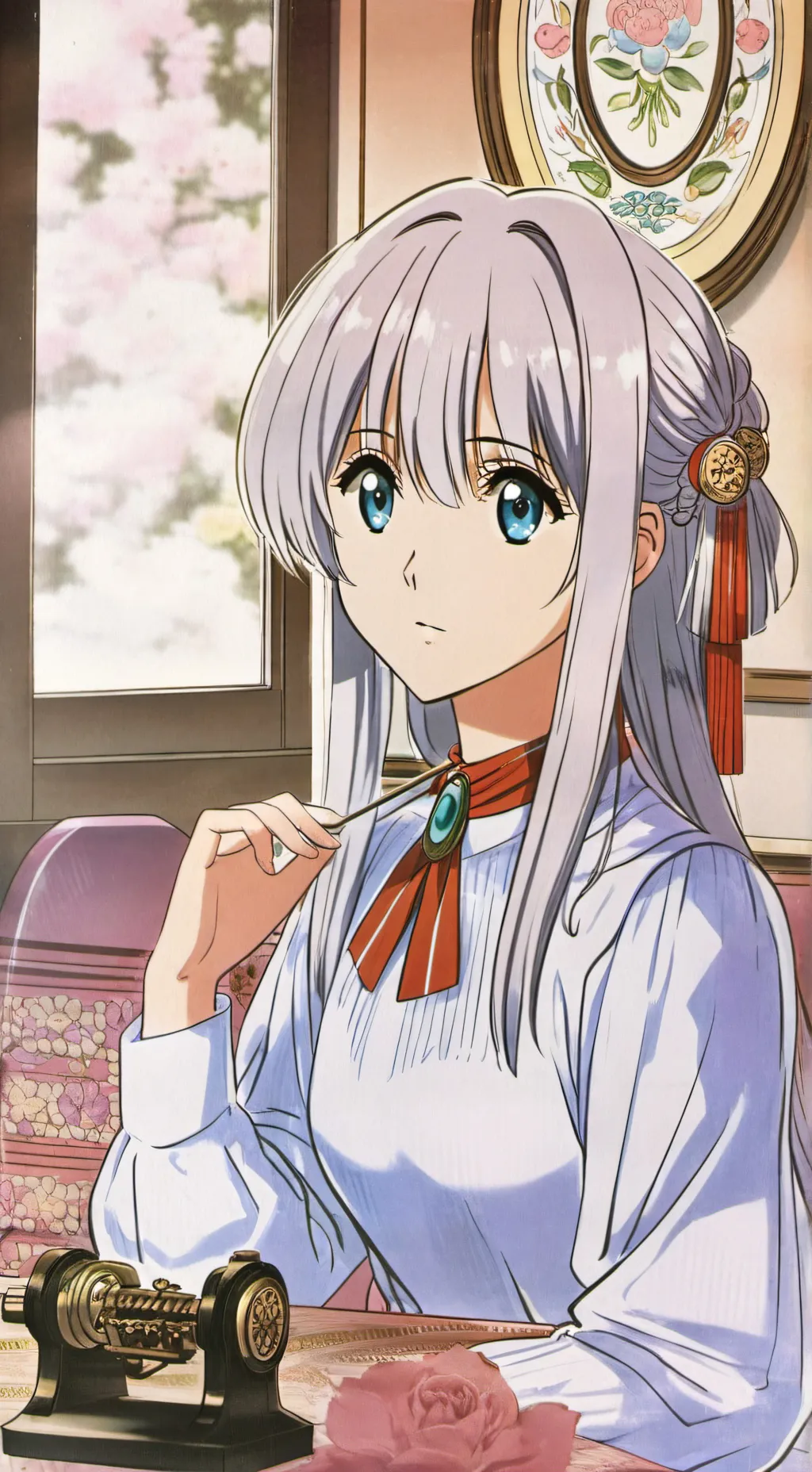 ai character: Lyra background