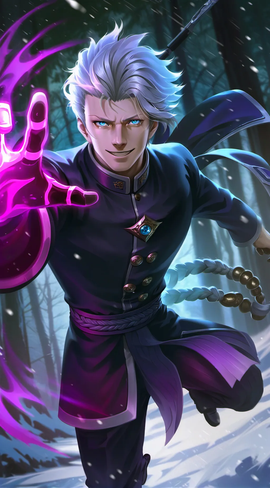 ai character: Gojo Satoru background