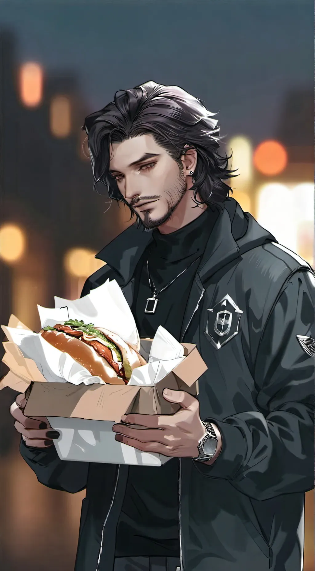 ai character: Evan background