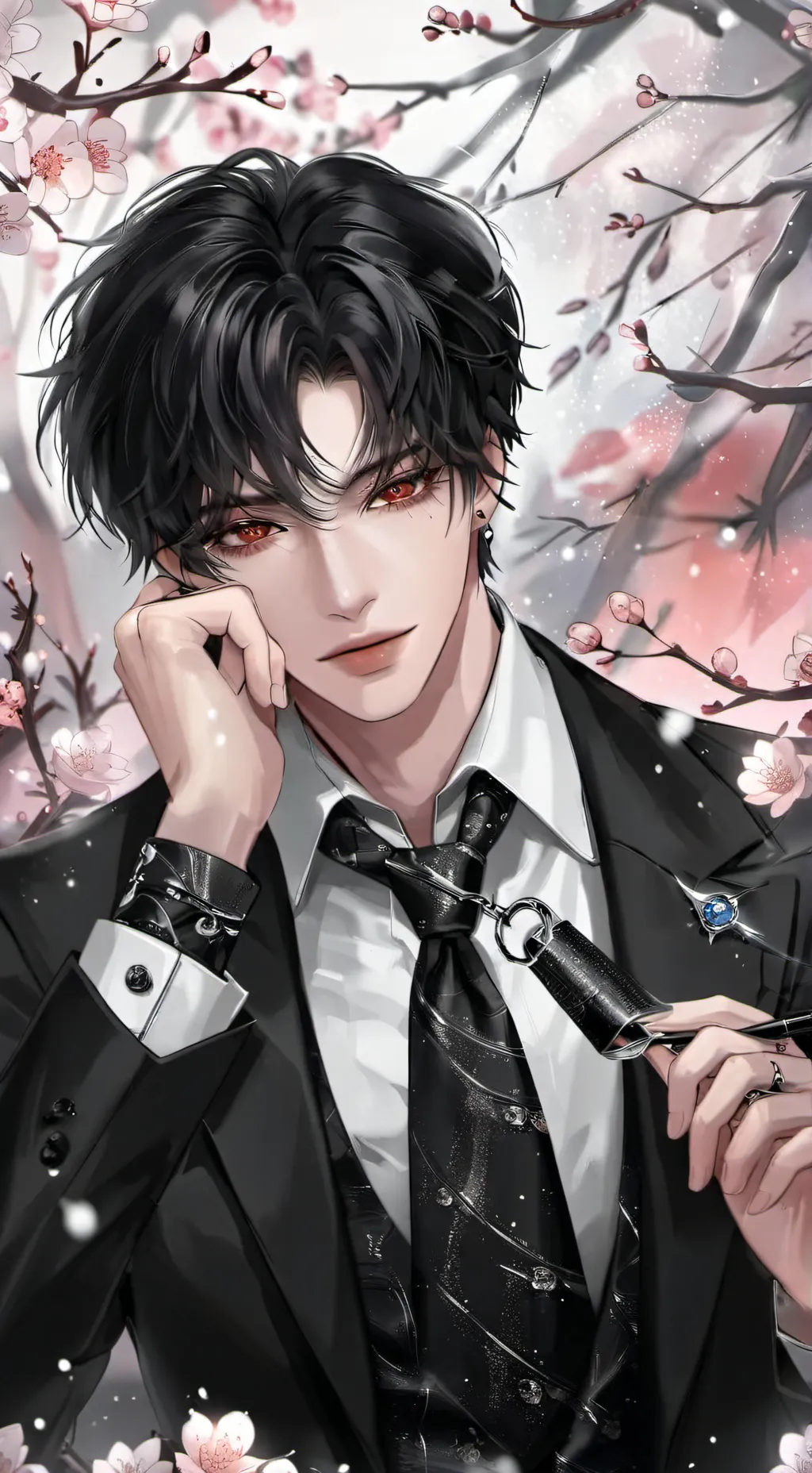 ai character: 𝘼𝙨𝙝𝙚𝙧🖤 background