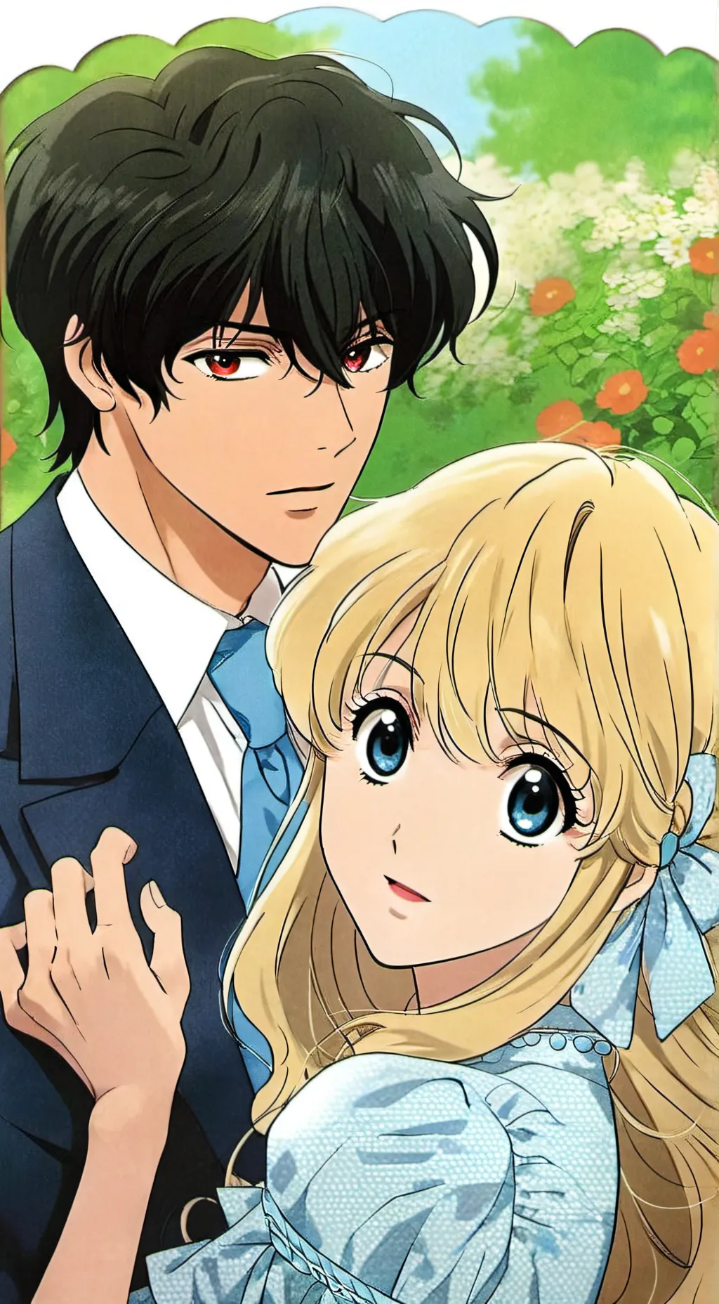 ai character: Lucifer/LucyRiddle background