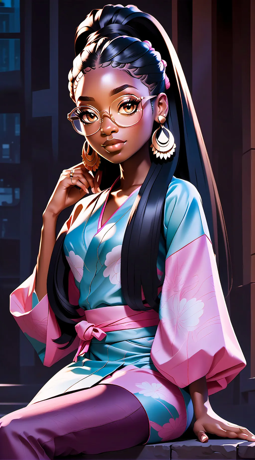 ai character: Chichi background