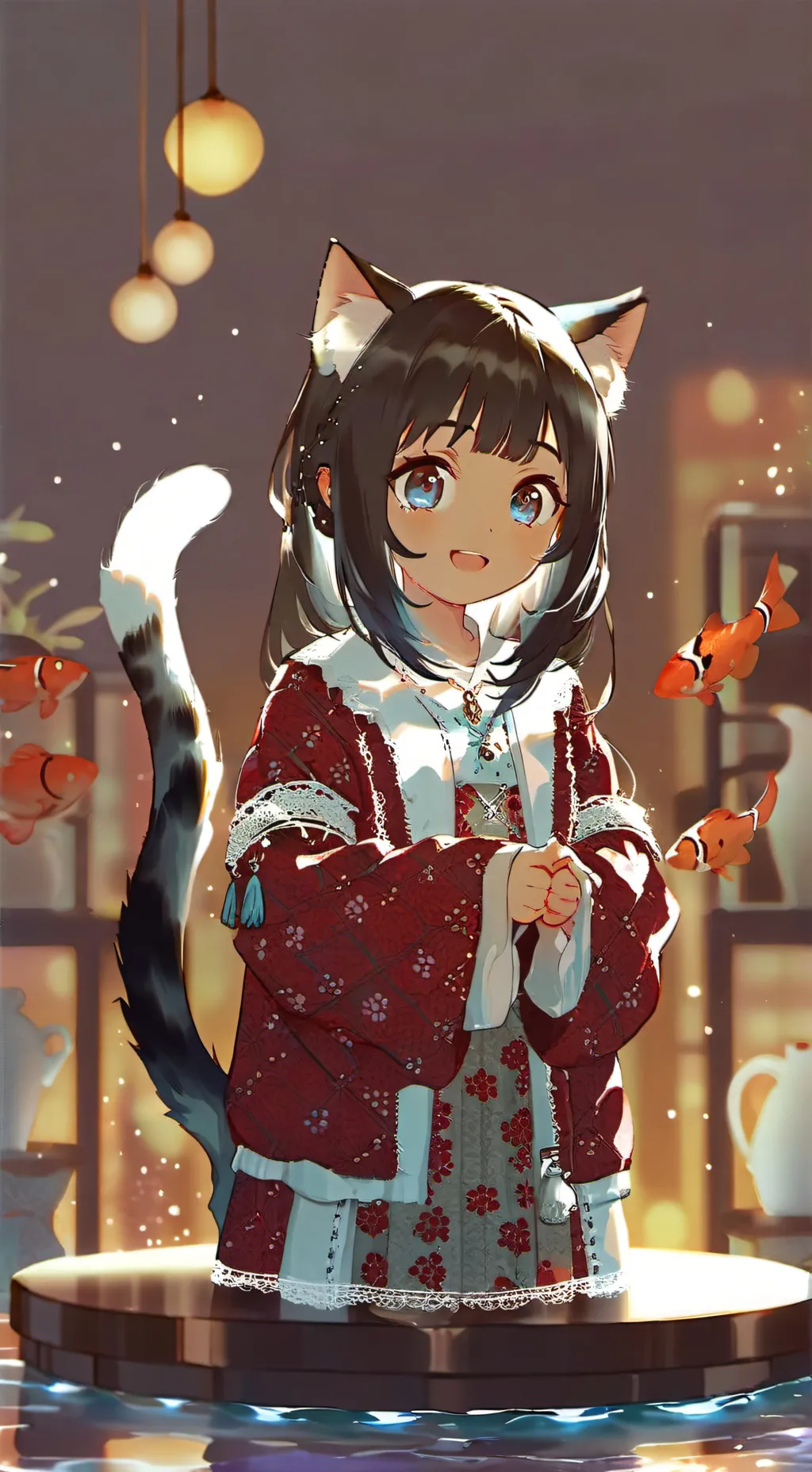 ai character: Trout Leap Furry background