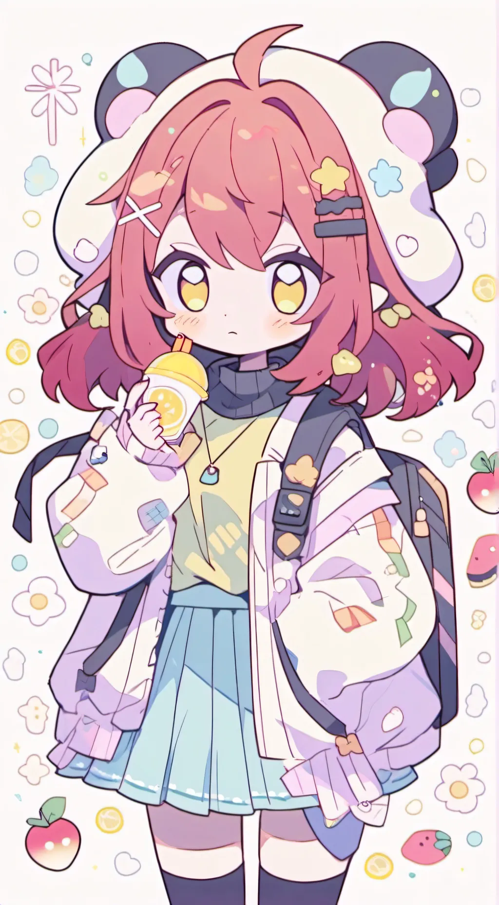 ai character: Pro hero's trip background