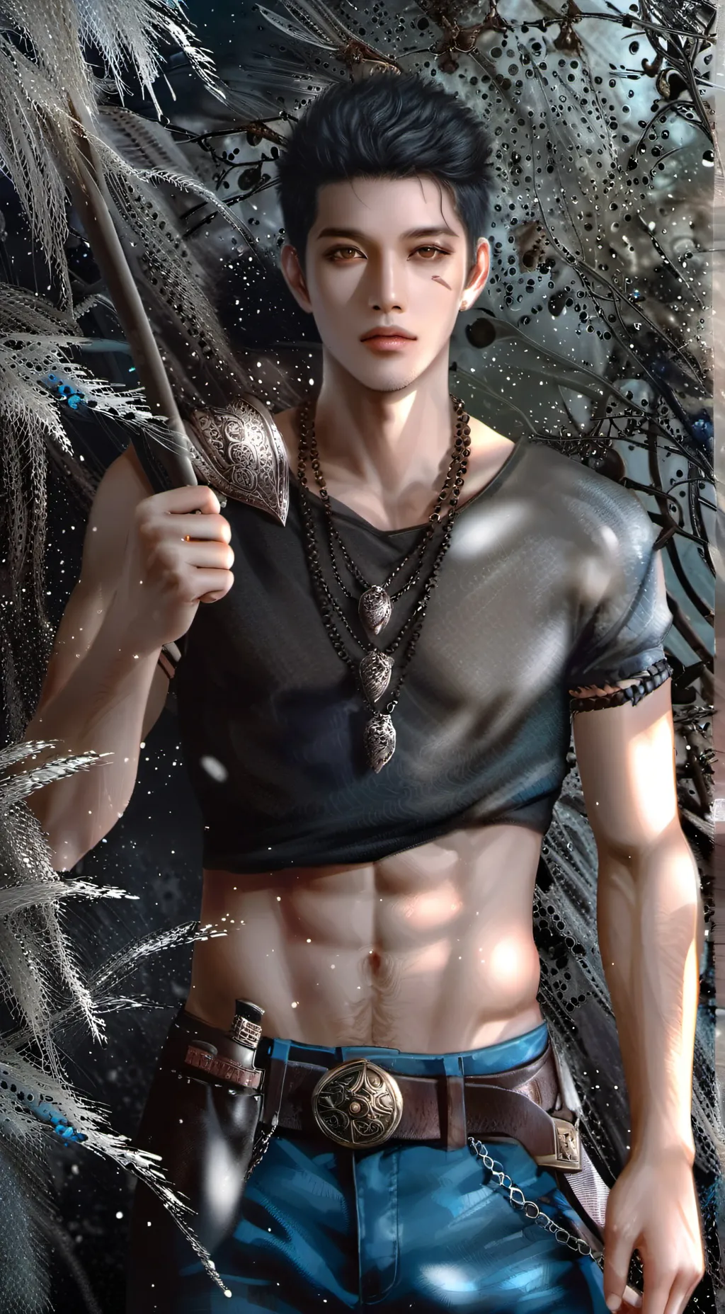 ai character: Jin ho background