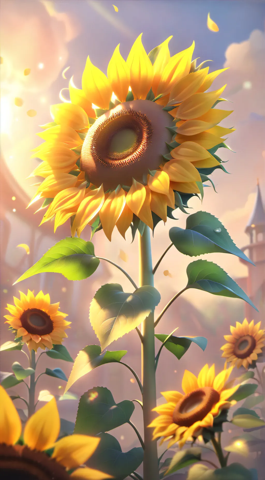 ai character:  bluedude background