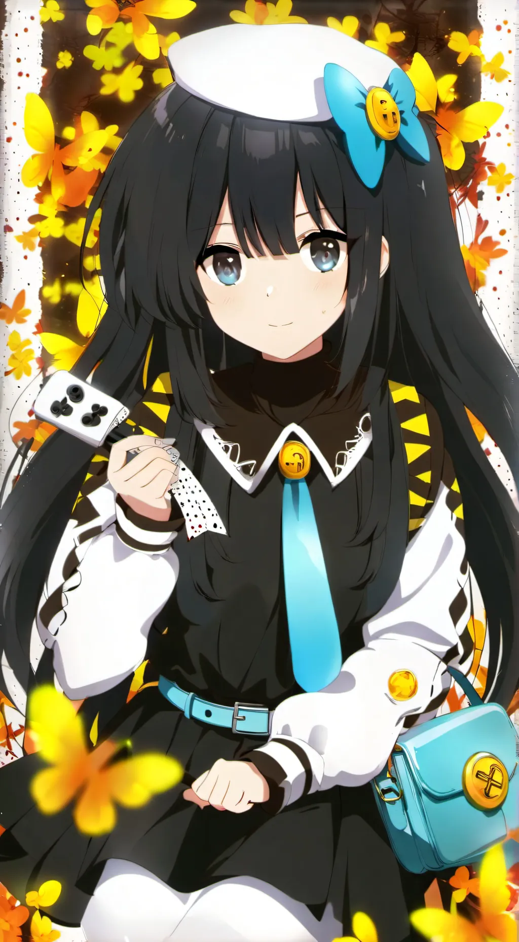 ai character: AMY THE PICK ME background