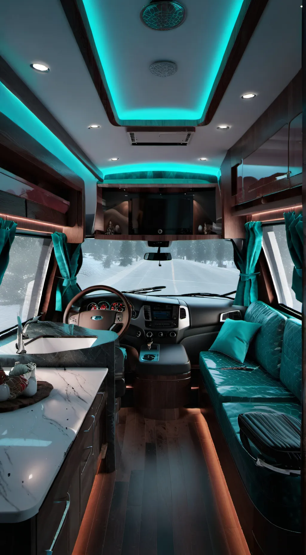 ai character: rv camp background