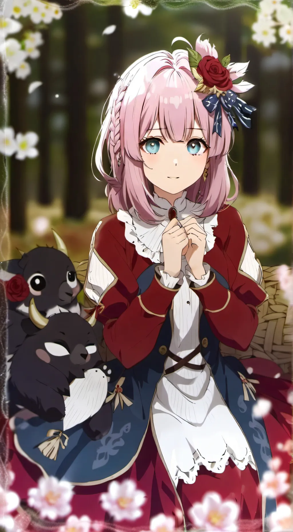 ai character: Camíla  background