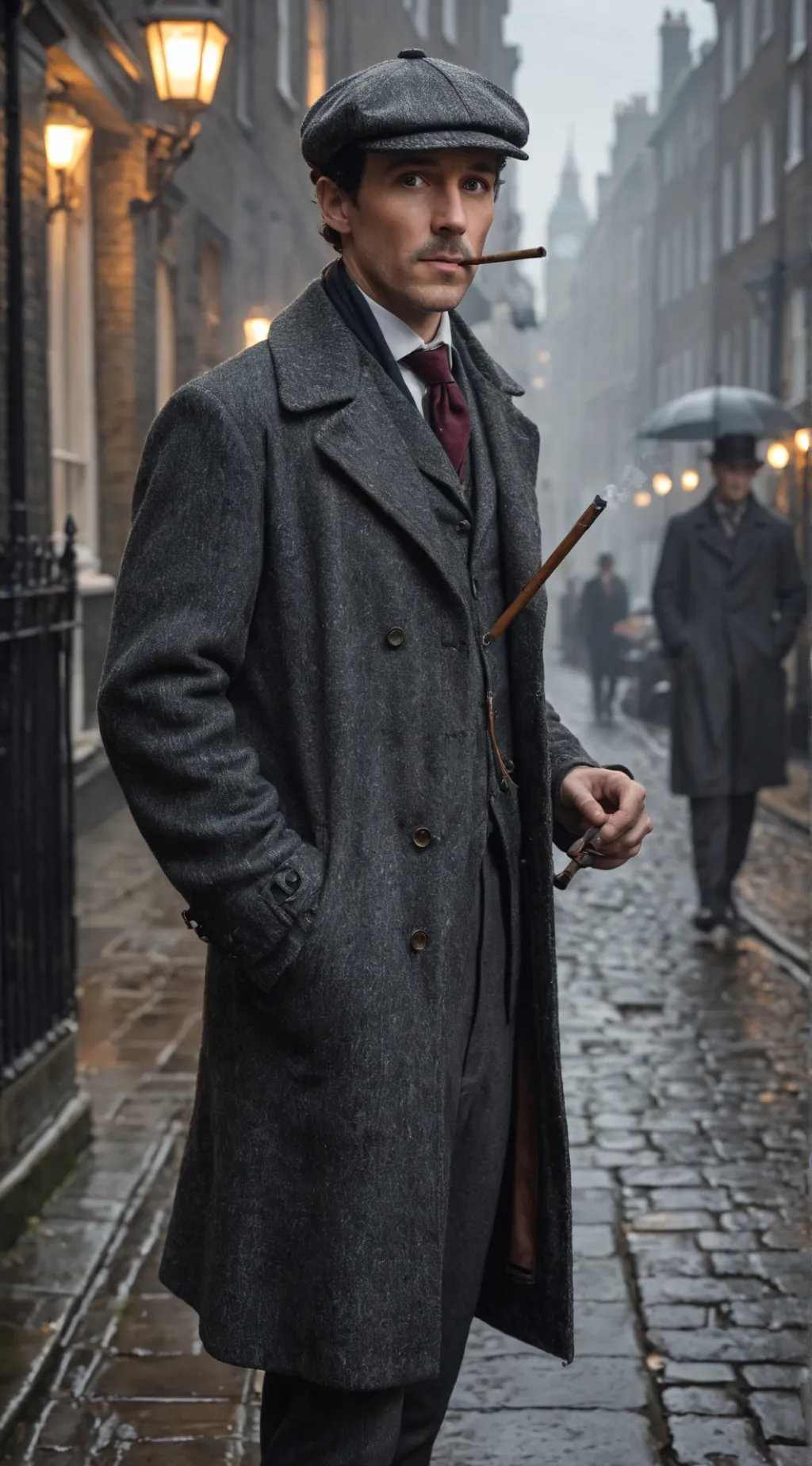 ai character: Sherlock Holmes background