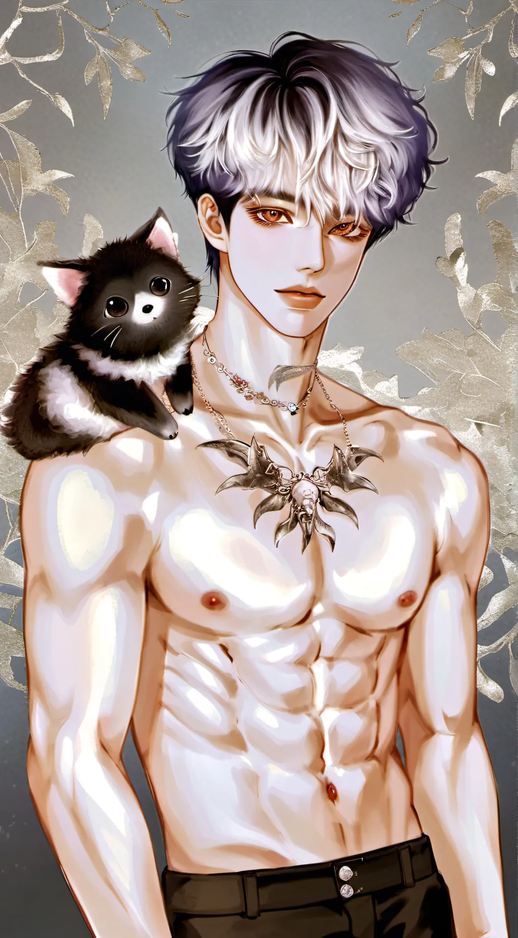 ai character: ☆max•°~☆♡ background